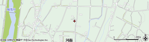 岡山県津山市河面1048周辺の地図