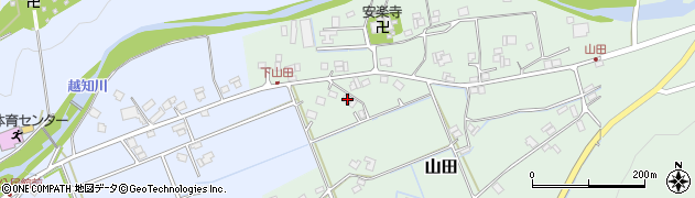 兵庫県神崎郡神河町山田76周辺の地図
