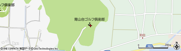 青山台ゴルフ倶楽部周辺の地図