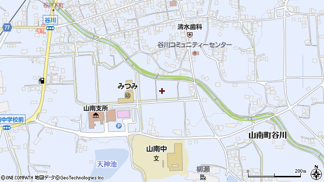 〒669-3131 兵庫県丹波市山南町谷川の地図