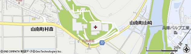 円応教本部周辺の地図