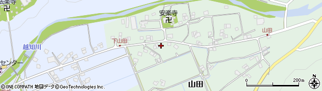 兵庫県神崎郡神河町山田58周辺の地図