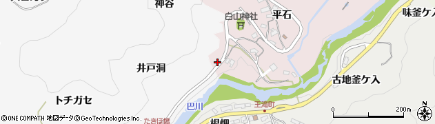 愛知県豊田市幸海町家下1周辺の地図