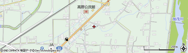 岡山県津山市高野本郷2285周辺の地図