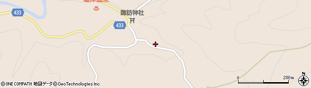 愛知県設楽町（北設楽郡）清崎（壇土）周辺の地図