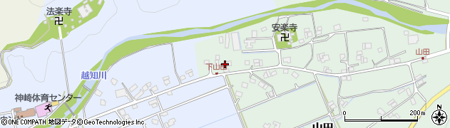 兵庫県神崎郡神河町山田11周辺の地図