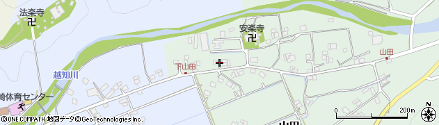 兵庫県神崎郡神河町山田18周辺の地図