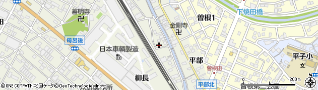 愛知県名古屋市緑区鳴海町（柳長）周辺の地図