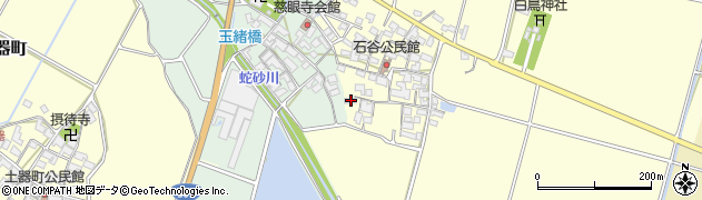 滋賀県東近江市石谷町494周辺の地図