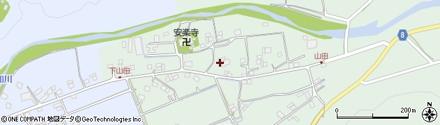 兵庫県神崎郡神河町山田479周辺の地図