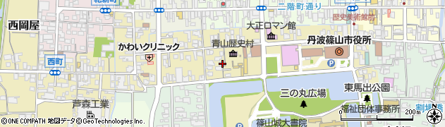 兵庫県丹波篠山市北新町48周辺の地図