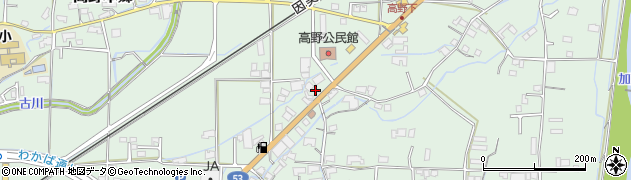 岡山県津山市高野本郷1704周辺の地図