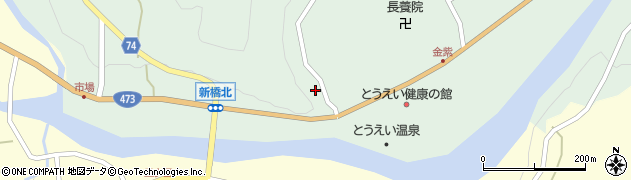 愛知県北設楽郡東栄町下田峯山21周辺の地図