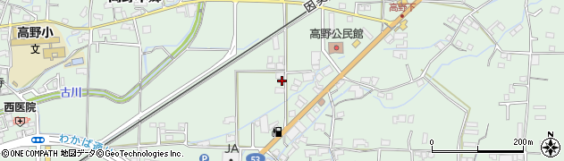 岡山県津山市高野本郷1507周辺の地図