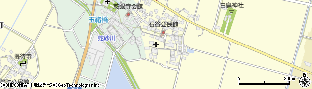 滋賀県東近江市石谷町497周辺の地図