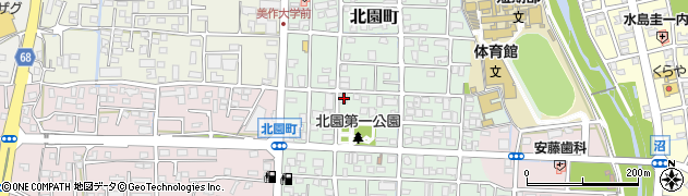 北園鍼灸院周辺の地図