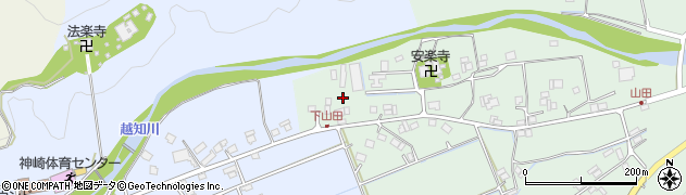 兵庫県神崎郡神河町山田13周辺の地図