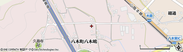 京都府南丹市八木町八木嶋（中田）周辺の地図