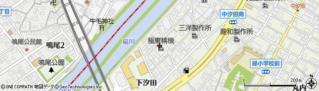 愛知県名古屋市緑区鳴海町（下汐田）周辺の地図