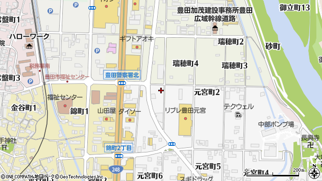 〒471-0871 愛知県豊田市元宮町の地図