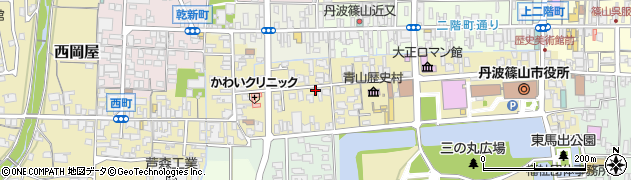 兵庫県丹波篠山市北新町65周辺の地図