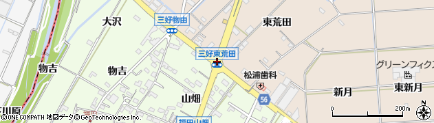 福田北口周辺の地図