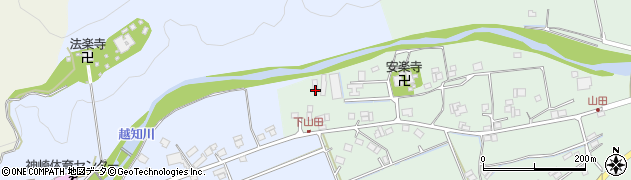 兵庫県神崎郡神河町山田1周辺の地図