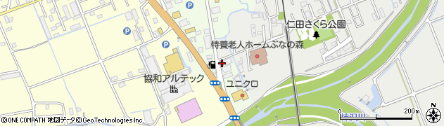 伊豆仁田駅前郵便局 ＡＴＭ周辺の地図