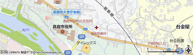 岡山県真庭市多田32周辺の地図
