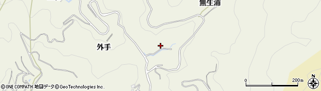 愛知県豊田市石楠町（無生浦）周辺の地図