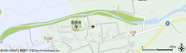 兵庫県神崎郡神河町山田481周辺の地図