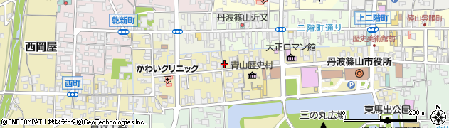丹波篠山三喜矢周辺の地図