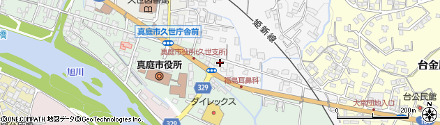 岡山県真庭市多田36周辺の地図