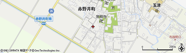 滋賀県守山市赤野井町278周辺の地図
