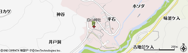 愛知県豊田市幸海町家下周辺の地図