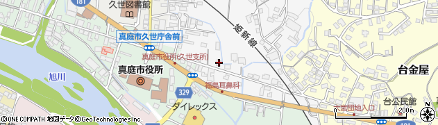 岡山県真庭市多田31周辺の地図
