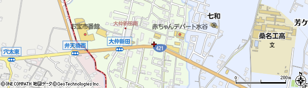 坂岡行政書士事務所周辺の地図