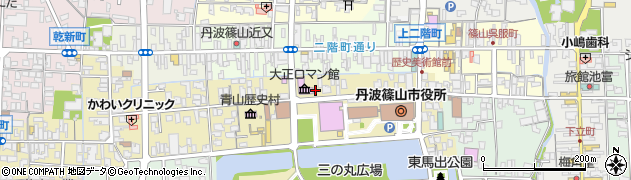 兵庫県丹波篠山市北新町97周辺の地図
