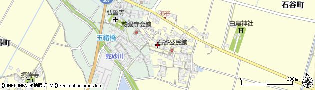 滋賀県東近江市石谷町502周辺の地図