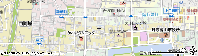 兵庫県丹波篠山市北新町78周辺の地図