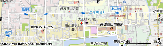 兵庫県丹波篠山市北新町88-1周辺の地図