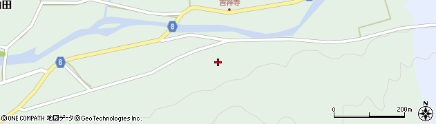 兵庫県神崎郡神河町山田734周辺の地図