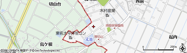 愛知県東郷町（愛知郡）春木（南切山）周辺の地図