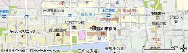 兵庫県丹波篠山市北新町110周辺の地図