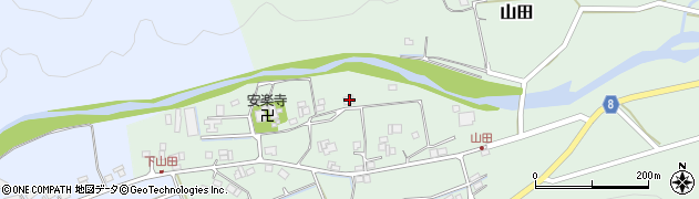 兵庫県神崎郡神河町山田520周辺の地図