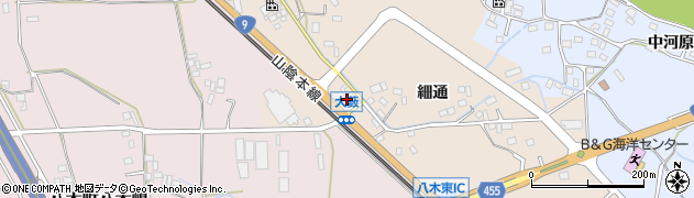 京都府南丹市八木町大薮（芋根）周辺の地図