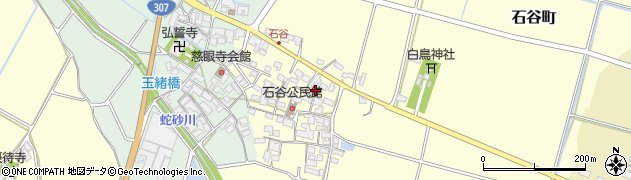 滋賀県東近江市石谷町516周辺の地図