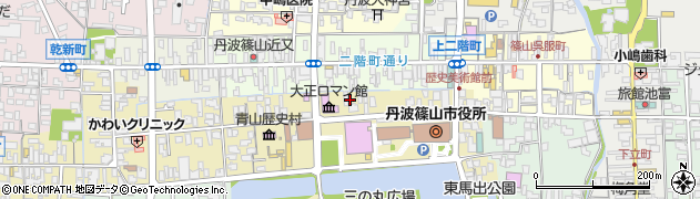 兵庫県丹波篠山市北新町100周辺の地図