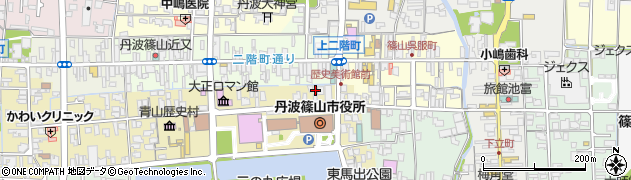 兵庫県丹波篠山市北新町114周辺の地図