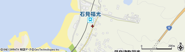 島根県大田市温泉津町福光1621周辺の地図